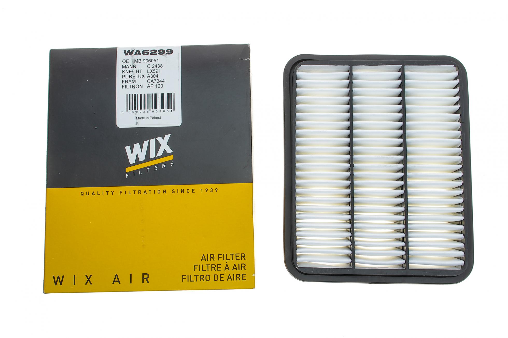 WA6299 WIX FILTERS